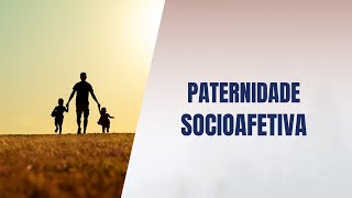 Paternidade socioafetiva [upl. by Nuhsyar]