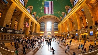 Walking Tour of Grand Central Terminal — New York City 【4K】🇺🇸 [upl. by Mackenie224]