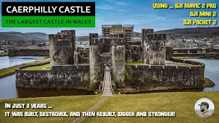 Caerphilly Castle  The Largest in Wales 2nd in Britain [upl. by Natica550]