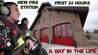 First 24 Hours in a New Fire Station  A Day in the Life [upl. by Maryellen]