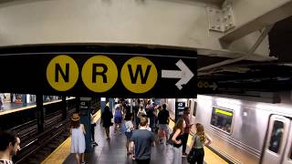 ⁴ᴷ The Busiest NYC Subway Station Times Square–42nd StreetPort Authority Bus Terminal [upl. by Genevieve781]