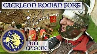 Caerleon Roman Legion Fort In Wales  Time Team [upl. by Ahsratal]