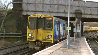 Half an Hour at 216  Birkenhead North Station 1022017  Class 507 508 terminus [upl. by Ariadne134]