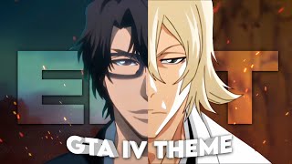 Aizen x Urahara  GTA IV Theme Edit [upl. by Roselia]